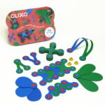 Clixo Clixo® Joc Magnetic De Construit - Crew Albastru & Verde (30 Piese) - Clixo (cl-crew-bg-1) Jucarii de constructii magnetice