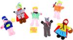 Bigjigs Toys Set Papusi Degetar - Povestile Copilariei (bj705) - libelula-vesela Papusa