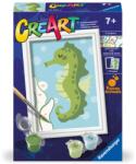 Ravensburger Creart Pictura Pe Numere Pentru Copii Calut De Mare Prietenos - Ravensburger (rvspbn23880)