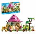 Playmobil Jucarie De Rol Casuta Zanelor Cu Unicorn Auriu - Playmobil Fairies (pm71838)