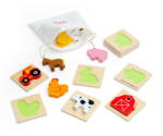 Bigjigs Toys Joc Simte Si Gaseste - Ferma - Bigjigs Toys (35025)