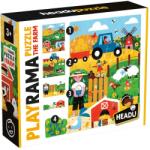 Headu Puzzle-uri Stivuibile Aventura La Ferma Pentru Copiii De Peste 3 Ani - Headu (he59032) Puzzle
