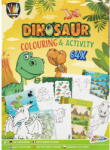 Grafix Carte De Colorat Cu Activitati - Dinozaur - Grafix (150076) Carte de colorat