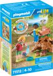 Playmobil Ingrijirea Familiei De Arici - Playmobil Tiny House (pm71512)
