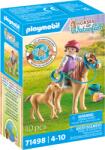 Playmobil Copil Cu Ponei Si Manz - Playmobil Ponies (pm71498)