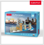 CubicFun Puzzle 3d Londra 107 Piese - Cubicfun (cumc253h)