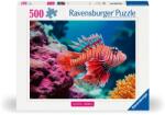 Ravensburger Puzzle Animale Colorate Pestele Leu Rosu 500 Piese - Ravensburger (rvspa01334) Puzzle