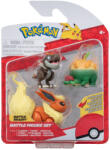 Jazwares Pokemon - Set 3 Figurine De Actiune, Appltun, Tyrunt, Flareon, 3 Buc - Jazwares (pkw3047) Figurina