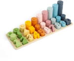 Bigjigs Toys Numaratoare Cu Discuri Si Forme Geometrice - Bigjigs Toys (36011)
