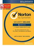 Gen Digital Norton Security Deluxe Multi Devices 2017 1 Year 5 Pc - Official Website - Multilanguage - Eu - Pc