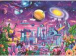 Ravensburger Puzzle Orasul Cosmic, 200 Piese - Ravensburger (13291) Puzzle