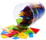 Learning Resources Poligoane Colorate - Set 450 Buc (ler7626)
