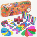 Clixo Clixo® Joc Magnetic De Construit - Super Curcubeu (60 Piese) - Clixo (cl-srbw-rb-1) Jucarii de constructii magnetice