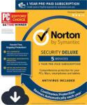 Symantec Norton Security Deluxe (5 Devices, 1 Year) - Official Website - Multilanguage - Eu - Pc