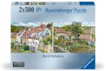 Ravensburger Puzzle Casute Cozy Din Nordul Yorkshire 2x500 Piese - Ravensburger (rvspa00024) Puzzle