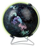 Ravensburger Puzzle 3d Glob Lumineaza In Intuneric 180 Piese - Ravensburger (rvs3d11544)