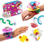 Clixo Clixo® Joc Magnetic De Construit - Bijuterii Colorate (28 Piese) - Clixo (cl-wear-rb-1) Jucarii de constructii magnetice
