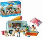Playmobil Jucarie De Rol Stand De Inghetata Si Magazin Cu Articole De Surf - Playmobil My Life (pm71904)