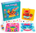 Educational Insights Set Creativ Cu Pompoane - Imbraca Animalutele - Educational Insights (ei-1546)