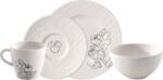 Villeroy & Boch Set pentru mic dejun Manufacture Rock Mickey Mouse, alb, 4 piese (10-4720-8704) Serviciu de masa