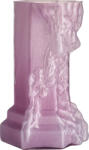 Kosta Boda Vază Rocky Baroque 35 cm, roz (7042415)