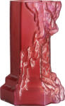Kosta Boda Vază Rocky Baroque 35 cm, roșu (7042414)