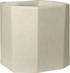 ferm LIVING Ghiveci Staffa 45 cm, culoarea fildeșului (1104272775)