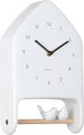 Karlsson Ceas de perete Love Birds, alb (KA6130WH)