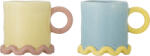Bloomingville Căni Polly 350 ml, 2 buc (82063145)