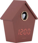 Karlsson Ceas deșteptător Riqueza Cuckoo LED, bordo (KA6124RD)