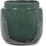 Serax Mască ghiveci Glazed Shades, 32 cm, verde închis (B7620105)