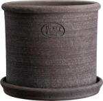Bergs Potter Ghiveci Modena 35 cm gri cu suport (MOG35S)