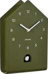 Karlsson Ceas de perete cu cuc Fino Cuckoo, verde pădure (KA6076GR)