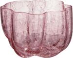Kosta Boda Vază Crackle 5, 8 cm, roz (7062425)