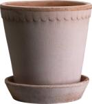 Bergs Potter Ghiveci Helena 30 cm roz cu suport (HR30S)