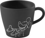 Villeroy & Boch Ceașcă de cafea Manufacture Rock Mickey Mouse 160 ml, neagră (10-4719-1300)
