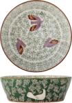 Bloomingville Bol Hezha 28 cm, verde-roz (82072767) Castron