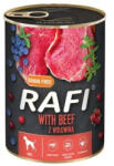 RAFI pástétom marha, vörös- és kék áfonyával kutyakonzerv 6x400g