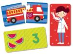 APLI Set Puzzle City: Transport, Numere, Profesii, Kids, 3 X 24 Piese - Apli (apl18797) Puzzle