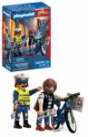 Playmobil Jucarie De Rol Prinderea Hotului De Biciclete - Playmobil (pm72076)