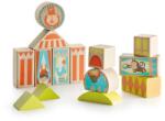 Apli Cuburi Lemn - Circus, 16 Piese - Apli (apl15268)