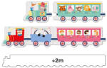 APLI Puzzle - Set Tren In Cutie Depozitare Tip Casuta, 20 Piese - Apli (apl16485) Puzzle