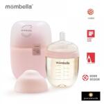 Mombella Biberon Anticolici cu Tetina M Flux Mombella Breast-Like 210ml Old Roze (8143)