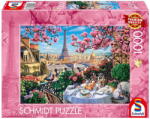 Schmidt Spiele Puzzle Schmidt Spiele Mic dejun la Paris 1000 piese +14 ani (58876) Puzzle
