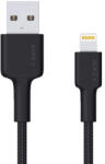 AUKEY CB-AL05 Lightning kábel 1 M Fekete (CB-AL05 Black)