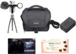 Sony NP-FW50 + LCSU11B táska + Joby Beamo Kit + Kattanjki Kupon és Sony oktatás