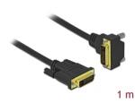 Delock 85893 DVI kábel 1 M DVI-D Fekete (85893)