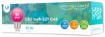 Forever Light LED Izzó E27 G45 2W 230V rózsaszín 5db Forever Light