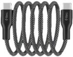 Ttec Кабел ttec - AlumiCable Stick, Type-C/Type-C, 60W, сив (8694470828244)