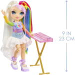 MGA Entertainment Papusa MGA Entertainment Rainbow High Jr Trupa Rock Amaya (565772-EUC) Papusa